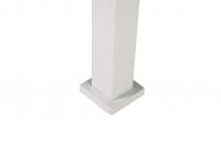 MI Pergola 111 CLASSIC Lamellen-Dach 11 cm Alu-Gestell Weiß 3x6m